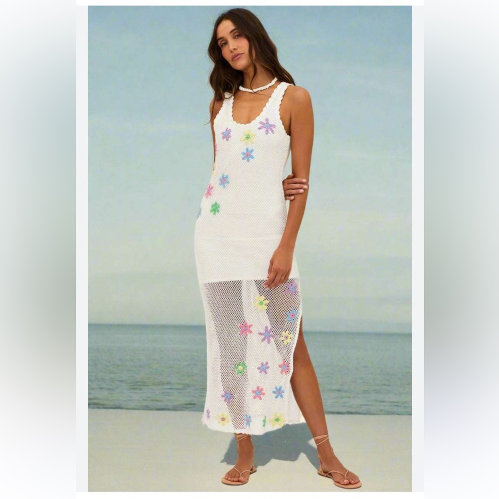 NWT Beach Riot Diana Spring Crochet Dress